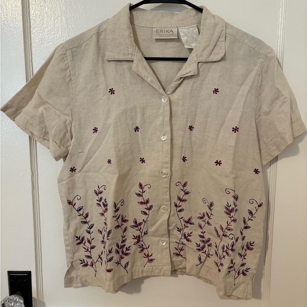 Embroidered Women's Top